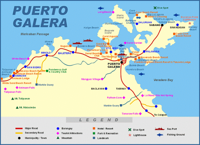 puerto galera travel map