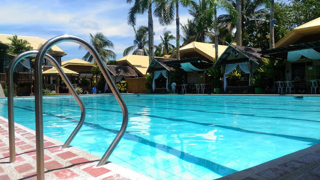 swimming pool agzam resort kalibo