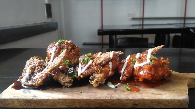 spicy and sweet chicken wings