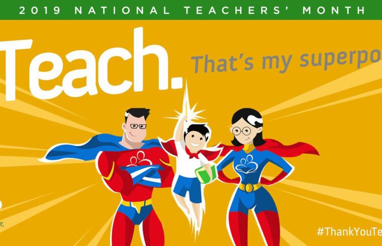 2019 national teachers month celebration
