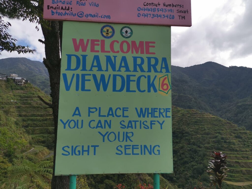 banaue rice terraces view deck