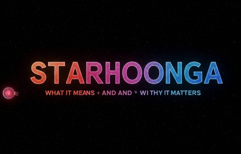 Starhoonga: What It Means and Why It Matters