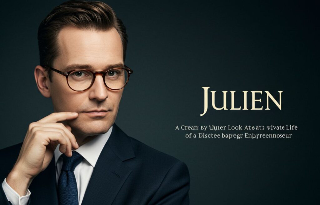 Julien: A Closer Look at the Private Life of a Discreet Entrepreneur